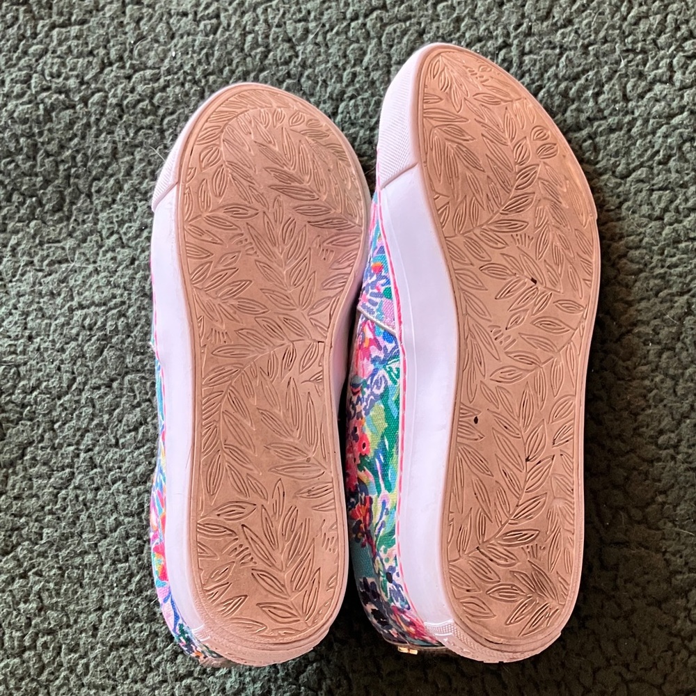 Lilly Pulitzer Slip-On Floral Canvas Shoes - Picture 3 of 5
